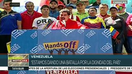 Maduro: Estamos dando una batalla por la dignidad de Venezuela