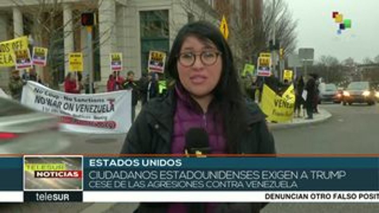 Movilizaciones en el mundo muestran solidaridad con Venezuela
