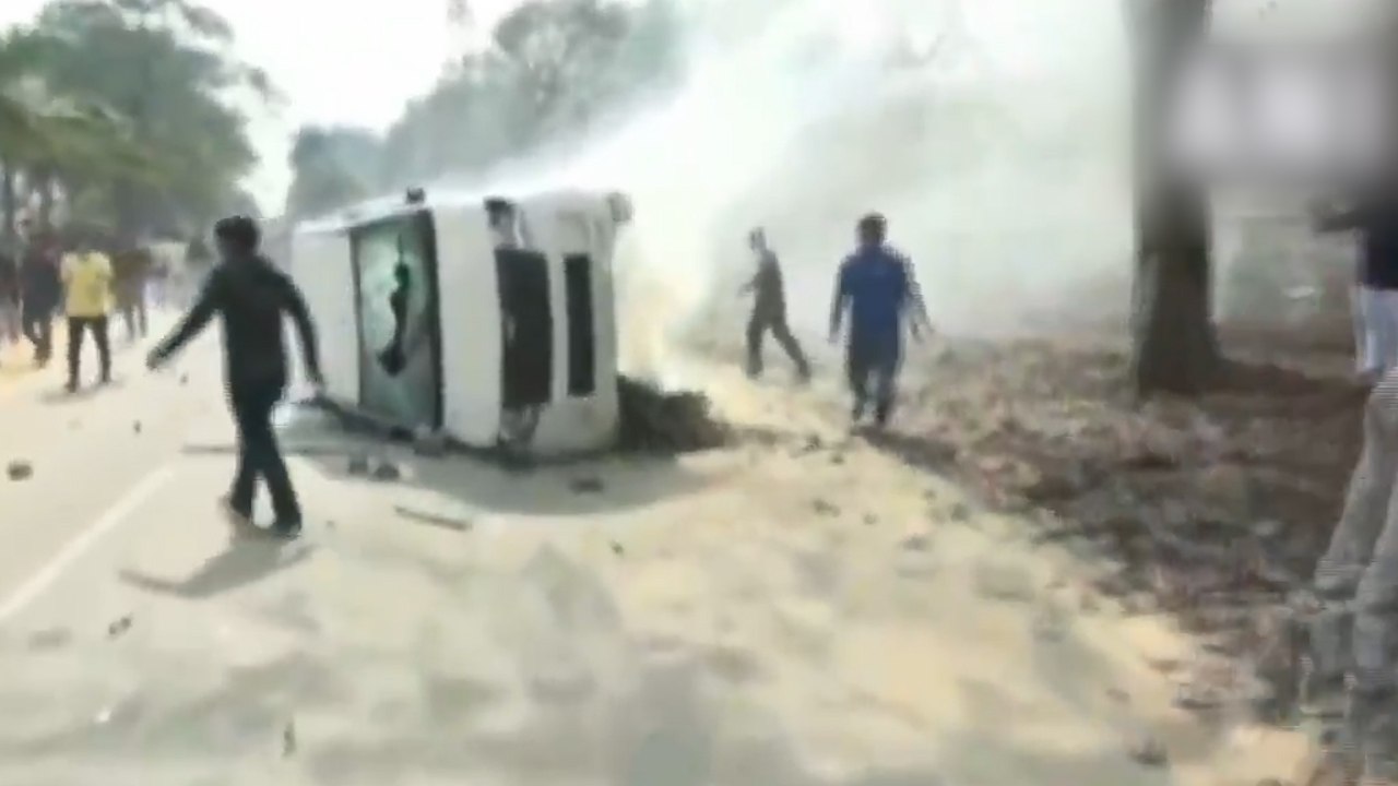 Violent protests in Itanagar over residency certificates, Deputy CM's house burnt