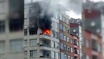 Apartmanda çıkan yangında 6 kişi dumandan etkilendi - RİZE