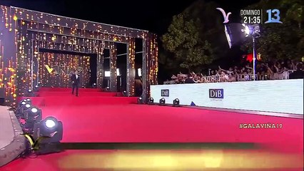 Diego Boneta en la Gala del Festival de Viña 2019