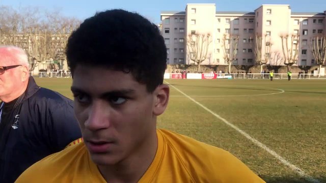 GAMBARDELLA U19 - Mathis MAGAT réagit après l'élimination de l'AS SAINT-PRIEST contre le MONTPELLIER HSC