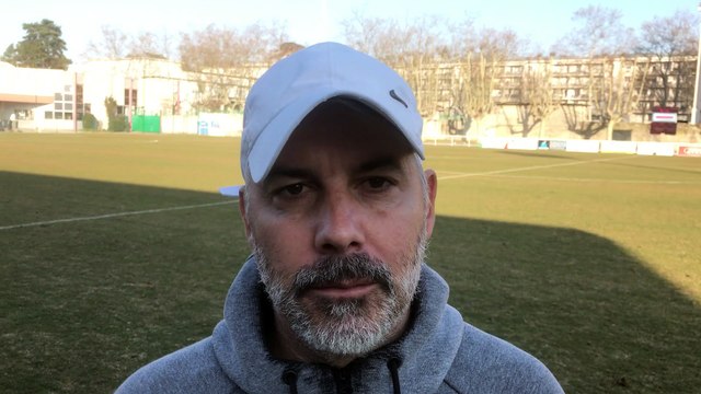 GAMBARDELLA U19 - Fréderic GARNY réagit après la qualification du MONTPELLIER HSC à l'AS SAINT-PRIEST