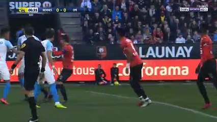 Rennes 1-1 Marseille - les Buts - 24.02.2019 ᴴᴰ