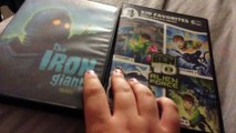 Ben 10: Alien Force Volumes 1-4 & The Iron Giant DVD Unboxings