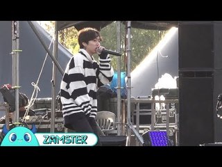[직캠] 해쉬스완-MA$HIMARO [20171014 더크라이 그라운드] (좌우음성) #잼스터