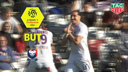 But Enzo CRIVELLI (45ème +3) / Toulouse FC - SM Caen - (1-1) - (TFC-SMC) / 2018-19