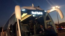 Levante-Real Madrid: Llegada del Real Madrid al Ciutat de Valencia