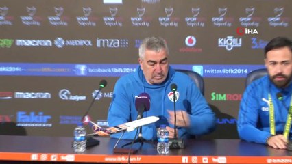 Samet Aybaba: “Bu kadar basit gol yemeyeceksiniz”