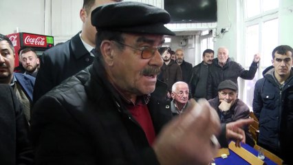 Bakan Turhan, Küre'de bir kahvehanede vatandaşlarla sohbet etti - KASTAMONU