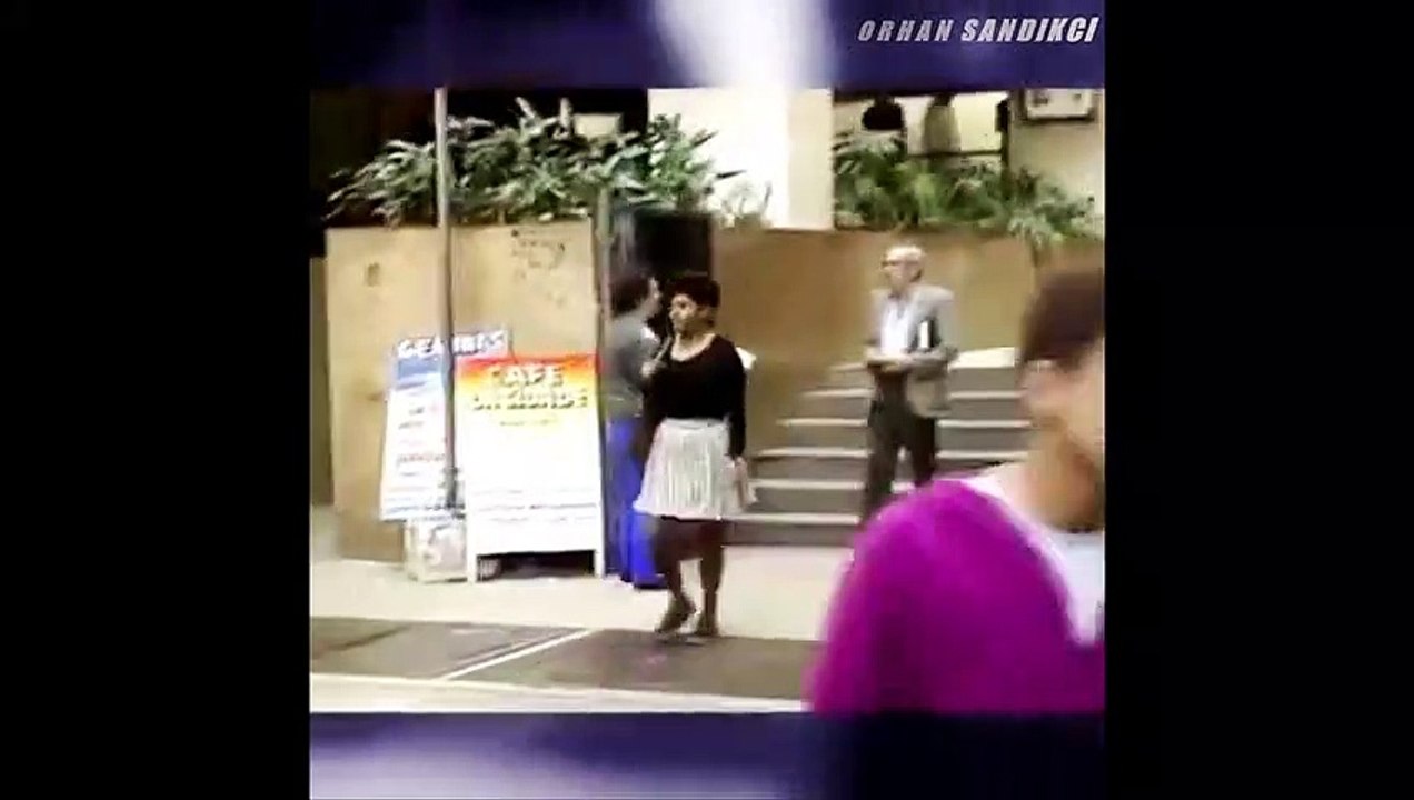 Etek giyen Kadınlara yapılan basınçlı hava şakası :) +18