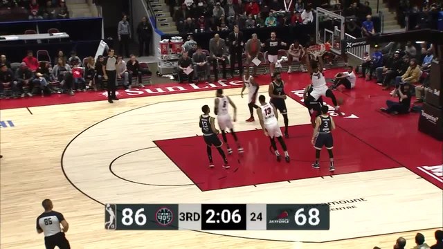 Duke Mondy with 5 Steals vs. Raptors 905