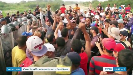 Venezuela : violents affrontements aux frontières