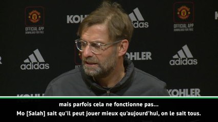 27e j. - Klopp : "Salah sait qu'il peut mieux faire"