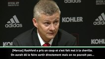 27e j. - Solskjaer salue un Rashford qui a joué blessé