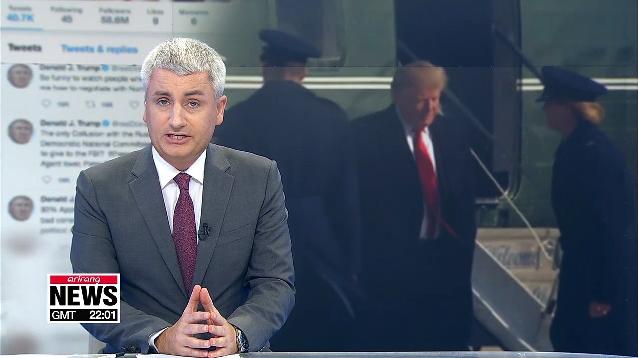 Trump says he'll leave for Hanoi for Pyeongyang-Washington summit on Monday