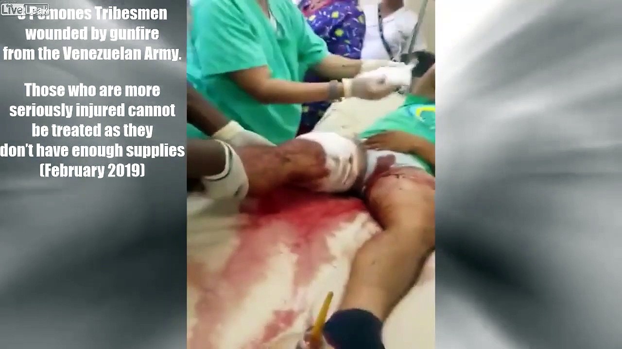 Maduros Army Opens Fire on Unarmed Civilians Seeking Foreign Aide