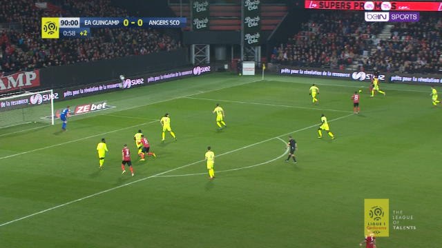 Deaux scores stoppage time winner to snatch vital three points for Guingamp