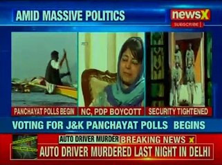 J&K Panchayat Polls begin; Congress, BJP to be in a direct contest