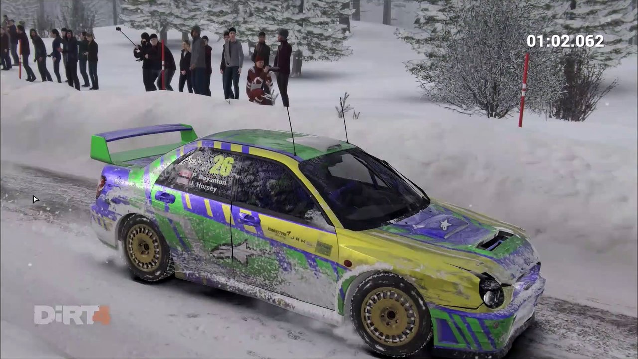 DiRT 4 FlyCam Snaversrus Sjo Ev2 St4 InterCont Series Varmland Sweden