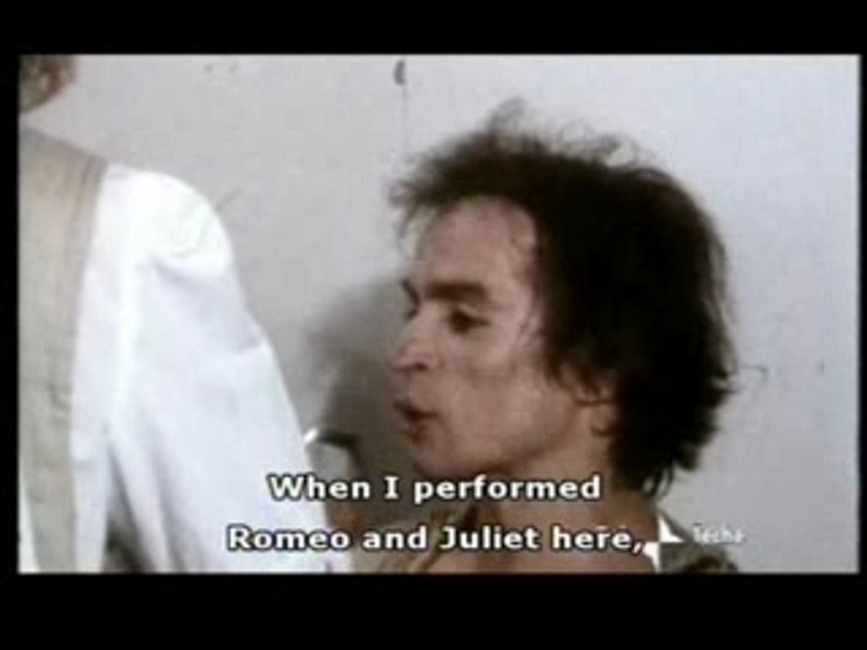 Fragment from a documentary film Rudolf Nureyev alla Scala