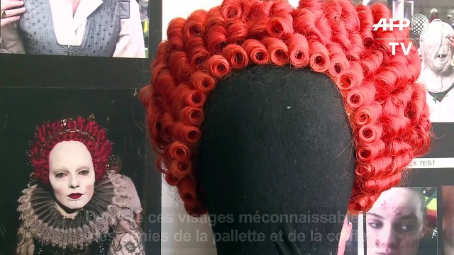 Maquilleurs et coiffeurs nommés aux Oscars exposent leur travail