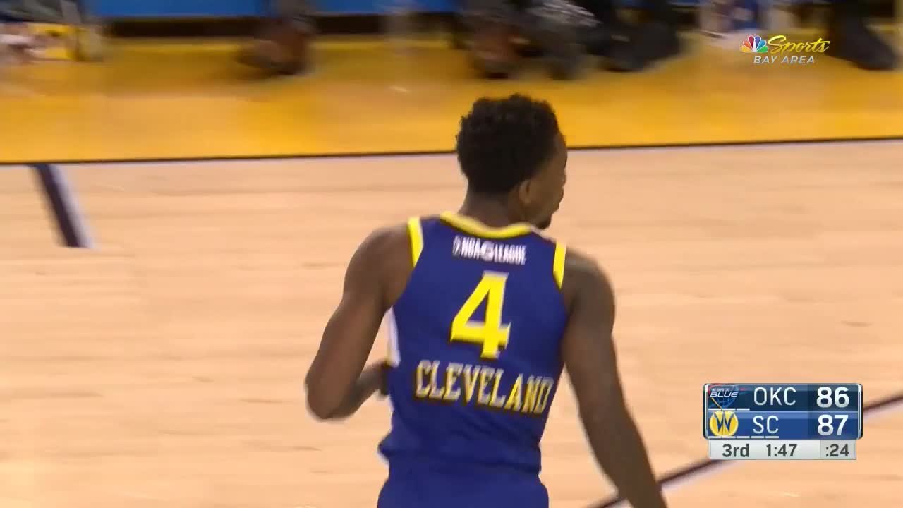 Antonius Cleveland hammers it home