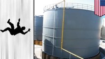 硫酸の貯蔵タンクに転落 男性作業員が死亡 - トモニュース