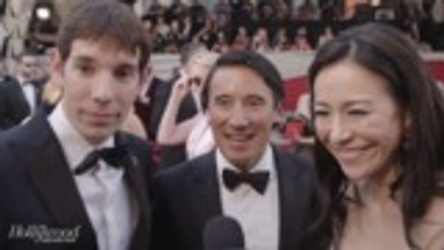 Elizabeth Chai Vasarhelyi, Jimmy Chin and Alex Honnold of 'Free Solo' Talk Film's Inspiring Story | Oscars 2019