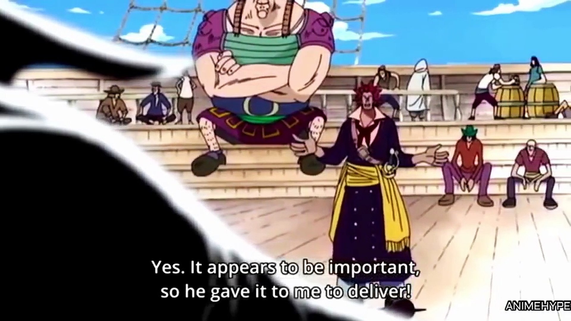 Shanks Asks Rockstar To Deliver An Important Letter One Piece 151 Eng Sub Hd فيديو Dailymotion