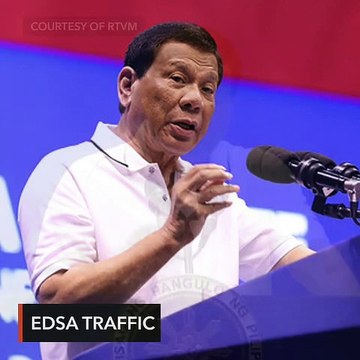 Duterte claims he fulfilled all promises except easing EDSA traffic