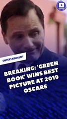 BREAKING: 'Green Book' Wins Best Picture at 2019 Oscars