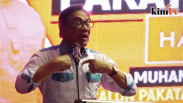 Kamu nak pikat orang jangan guna duit k'jaan Malaysia - Anwar
