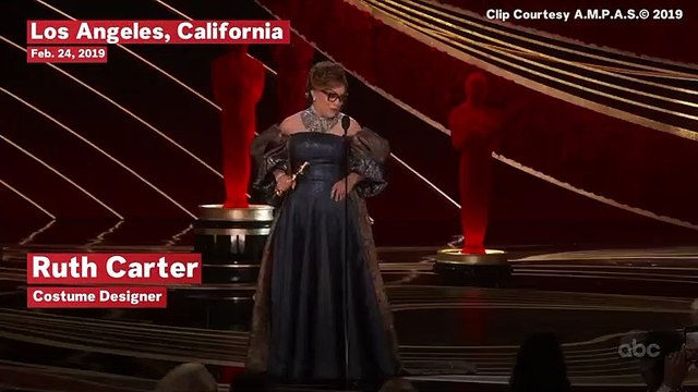 Watch Ruth E. Carter Make History As First African-American Woman To Win Oscar For Costume Design