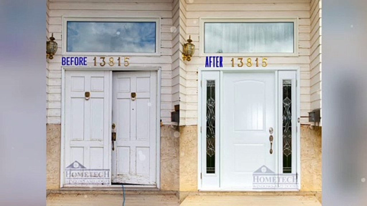 Get Started on a Door Replacement Project | Hometech Windows and Doors Inc.