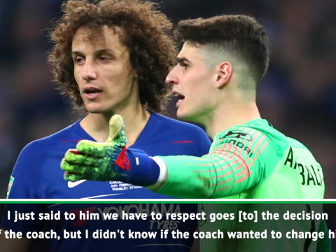 I told Kepa to respect coach's decision - Luiz