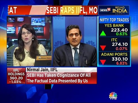 Nirmal Jain of IIFL on Sebi order with regards to commodity brokers