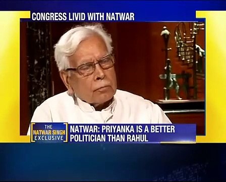 Natwar Singh Interview - Explosive! (NewsX)