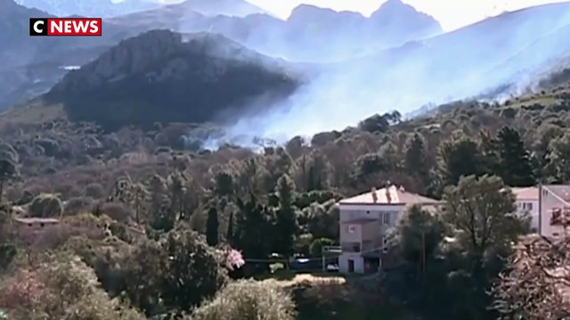 La corse en proie aux premiers incendies de l'année