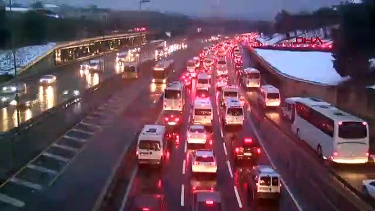 İstanbul trafiğinde son durum
