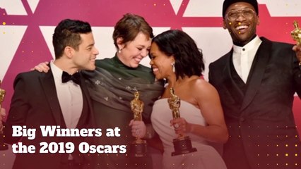 Check Out The Big Oscar Winners