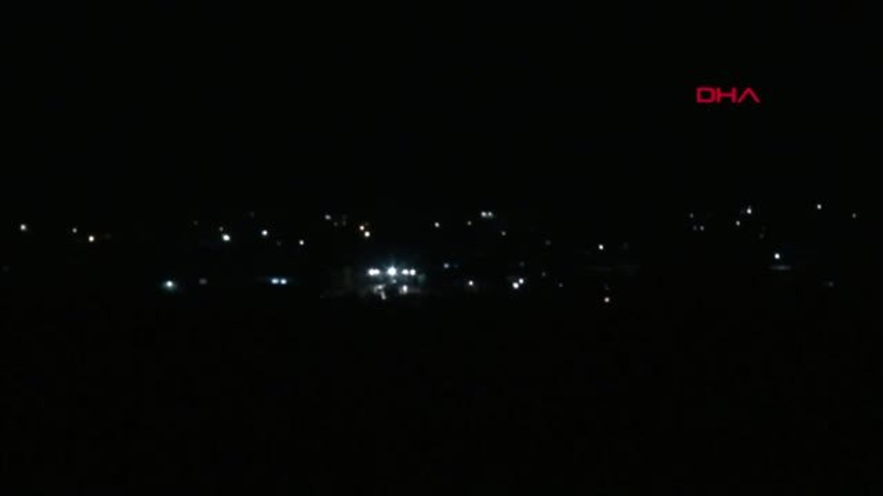 Mardin Suriye'deki ABD Konvoyu Nusaybin'den Görüntülendi