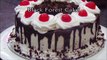 Black Forest Cake without Oven - Bakery style Black forest cake