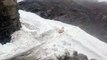 Enorme avalanche d'un glacier en Inde, impossible de traverser la vallée !