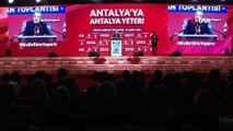 Böcek, Antalya için 6 başlık altında 77 projesini tanıttı