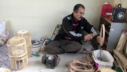 Yaptığı keklik kafeslerine farklı ülkelerden talep yağıyor