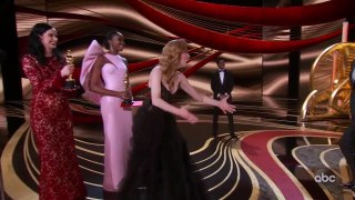 SKIN Accepts the Oscar for Short Film (Live Action)