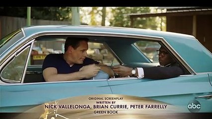 GREEN BOOK Accepts the Oscar for Writing (Original Screenplay)