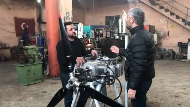 Yerli Sportif Uçak Motoru Prototipi Üretildi (2)