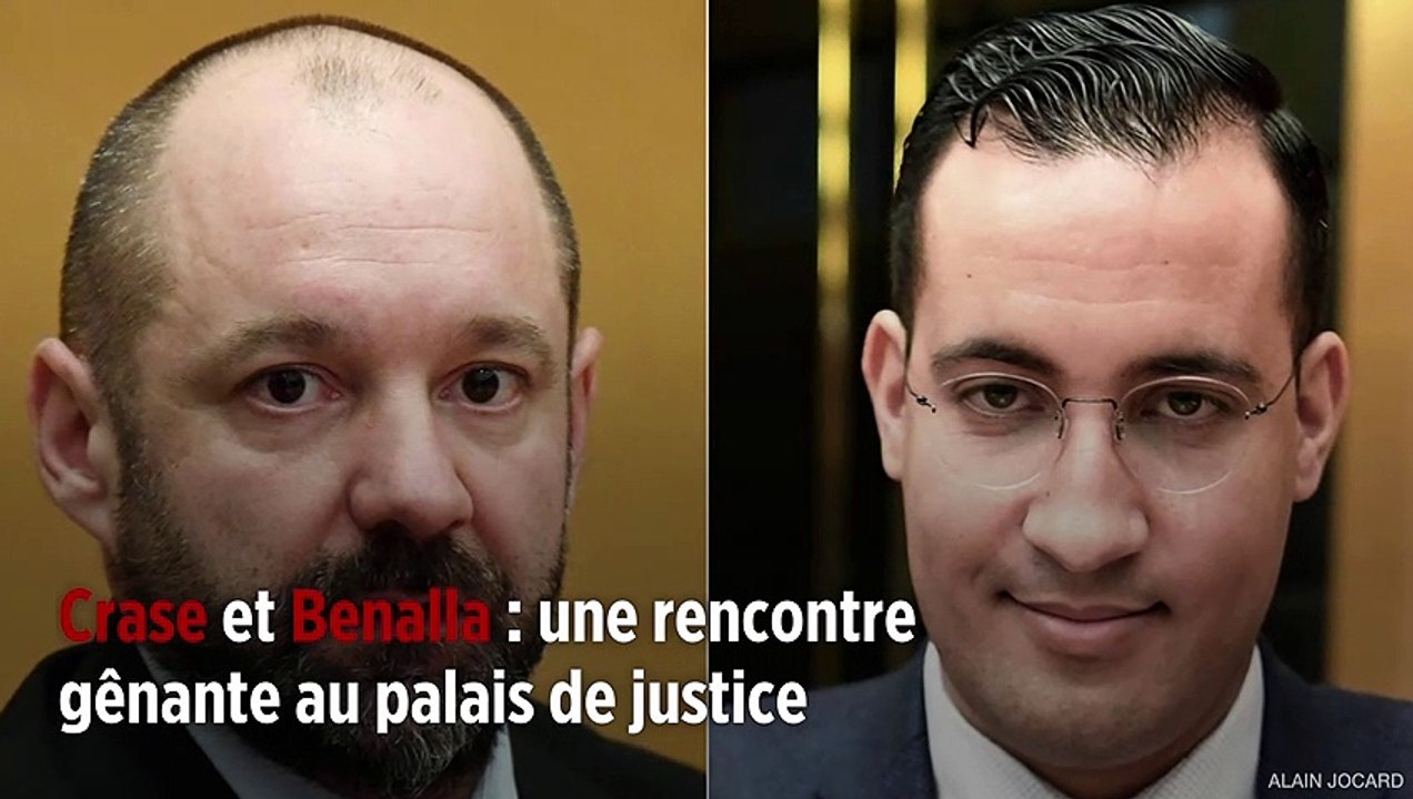 Benalla et Crase : une rencontre gênante au palais de justice